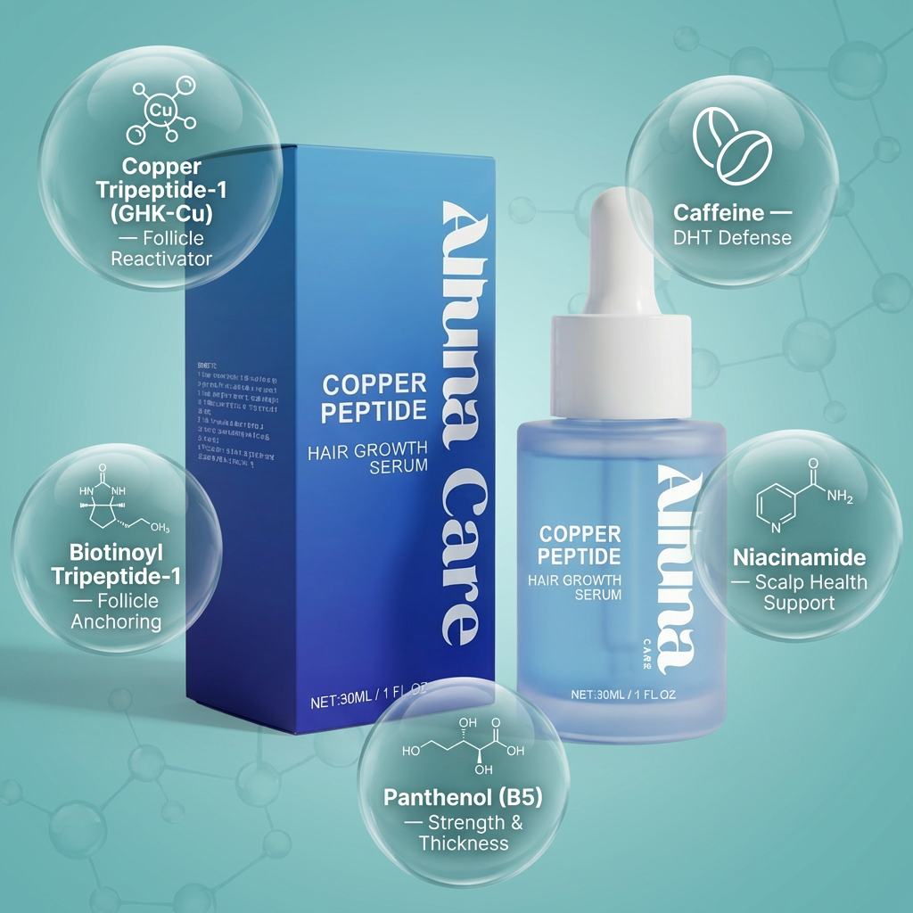 Alluna Care Copper Peptide Scalp Serum